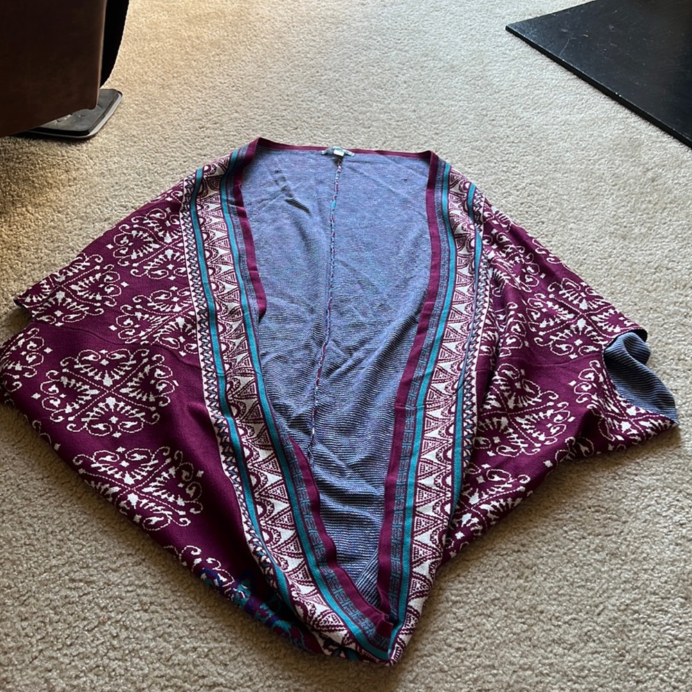 New without tags - shawl sweater